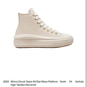 Chuck Taylor All Star Move Platform Golden Elements Limited Edition